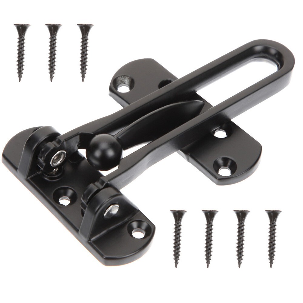 Zinc Alloy Swing Bar Door Guard Lock for Hinged Swing-In Doors