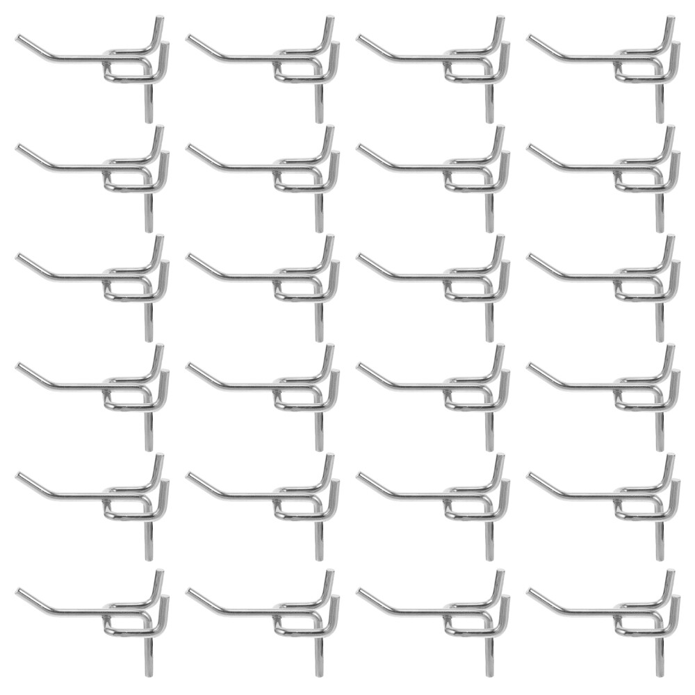 50 PCS Peg Board Tool Hangers Shelving Hooks Pegboard Pegs Clothes Hanging Rack