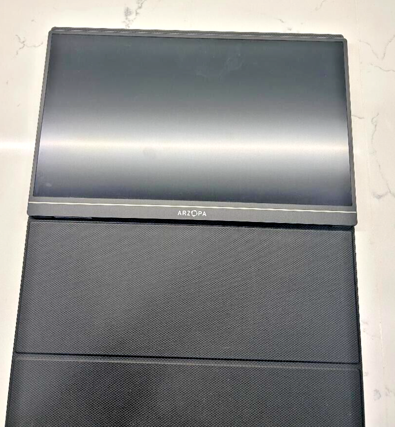 Arzopa S1 Table Black 1080p 15.6 Inch FHD Portable Monitor and smart cover