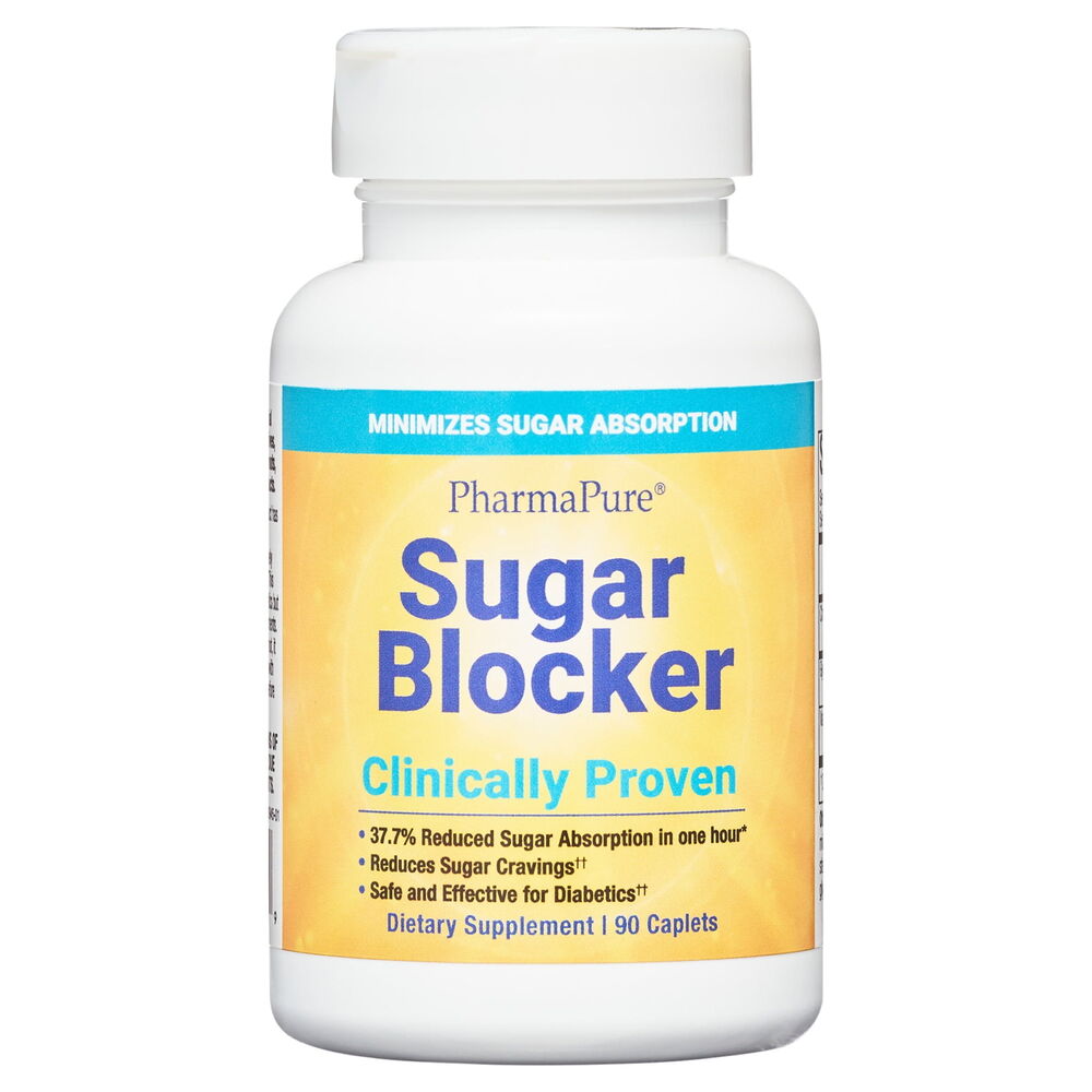 PharmaPure Sugar Blocker Weight Loss Supplement, 90 Capsules.Best Price