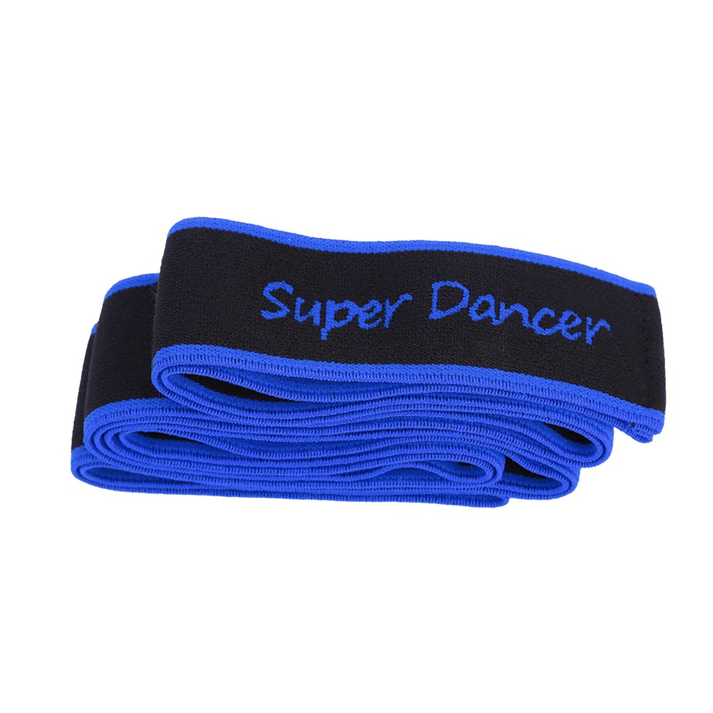 Blue Yoga Resistance Band for Latin Dance Stretching Fitness Elastic Belt FA