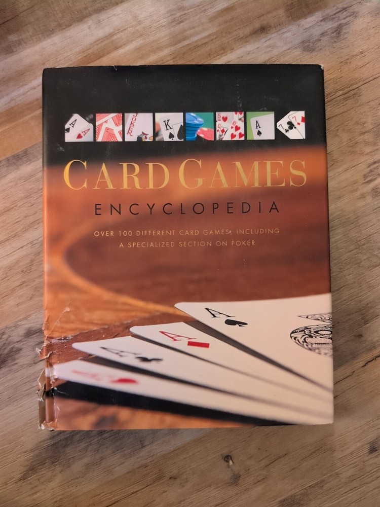 Card Games Encyclopedia Hardcover by Parragon Publishing in Good Condition