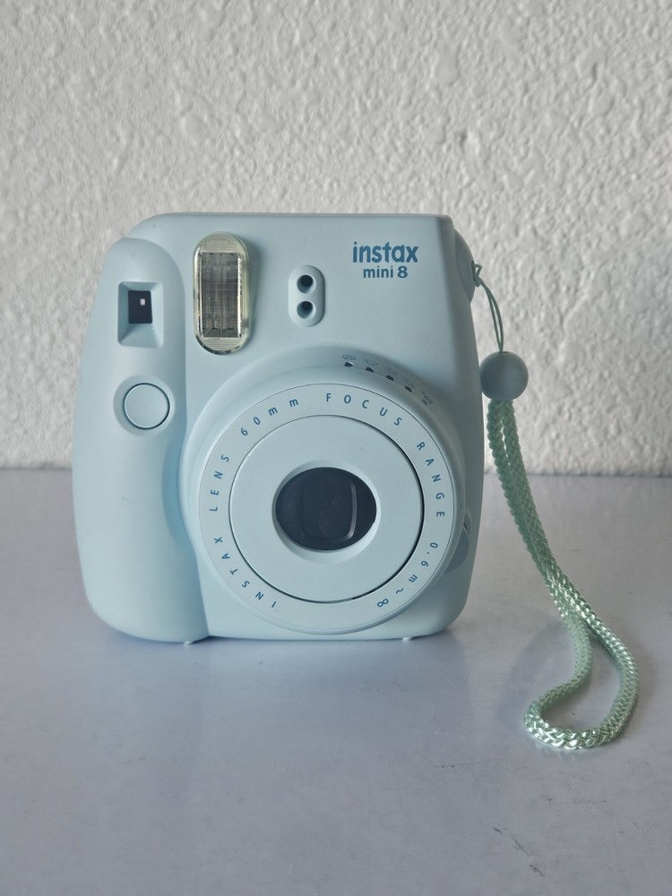 Fujifilm Instax Mini 8 Ice Blue Instant Camera for Fun Memories