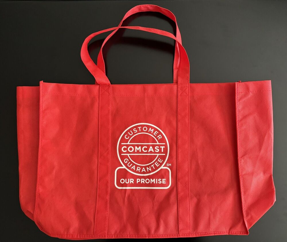 Xfinity Comcast Reusable Large Grocery Tote Shopping Bag-image