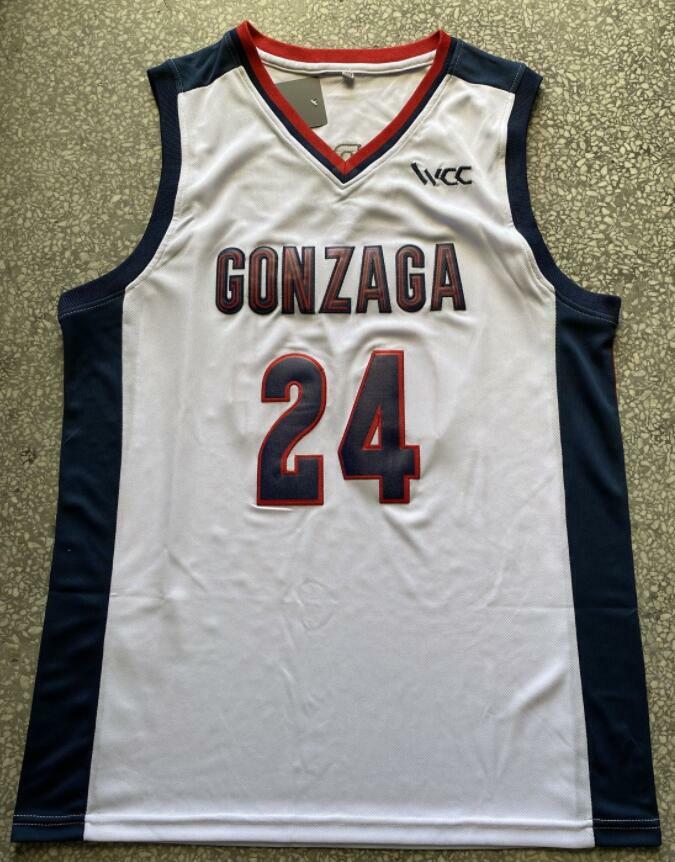 Corey Kispert Gonzaga #24 Jersey