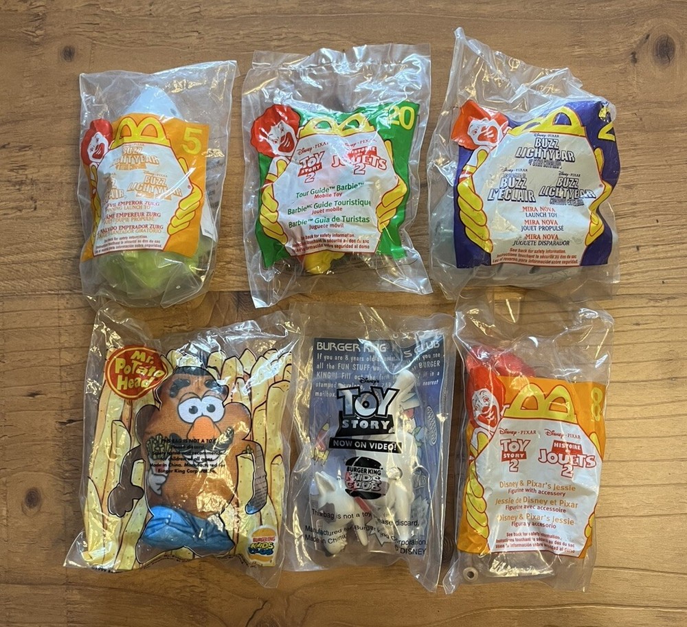 Toy Story & Buzz Lightyear Kids Meal Toys LOT New Collectible Toys Ships Fast