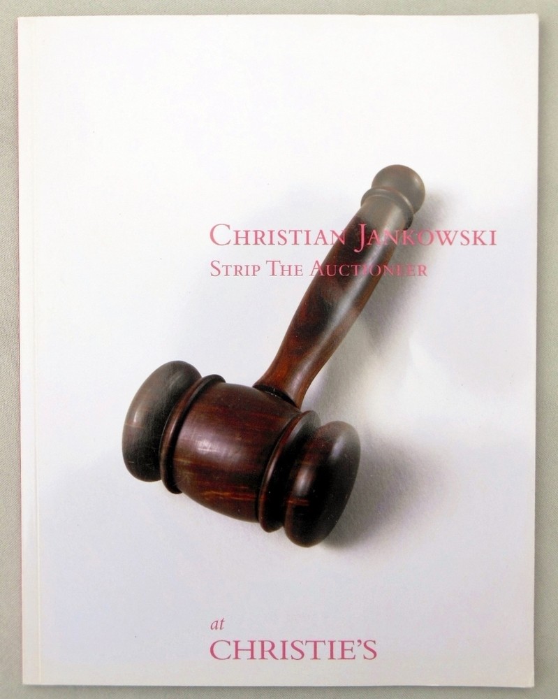 CHRISTIAN JANKOWSKI - GERMAN ARTIST - SIGNED & INSCRIBED 