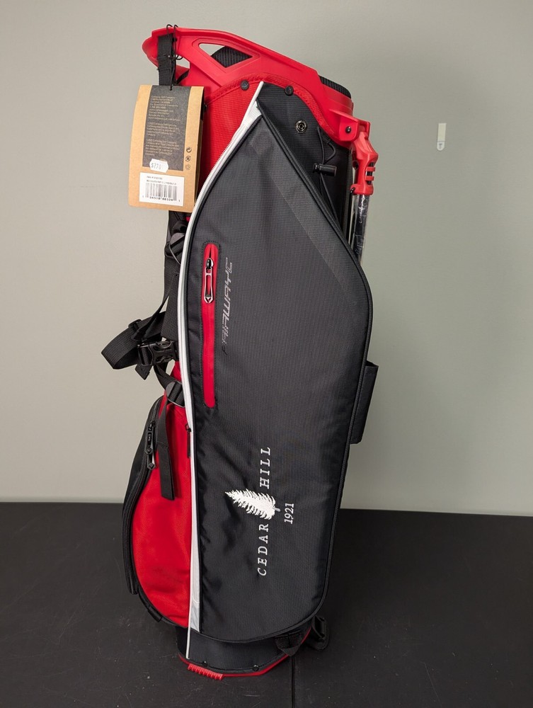 NEW WITH TAGS CALLAWAY FAIRWAY C STAND BAG RED BLACK