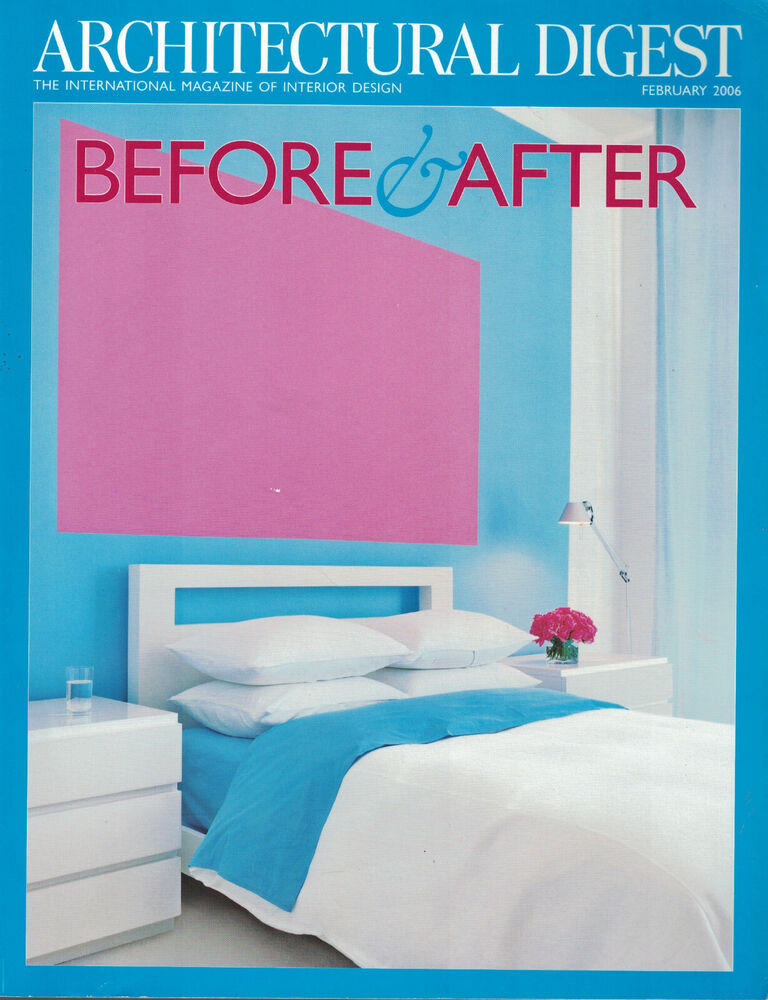 Architectural Digest February 2006 Before & After