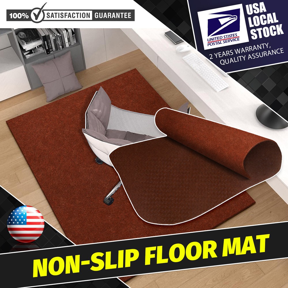 Office Chair Mat for Hardwood Floor, Wood Floor's Protector For Rolling Chairs