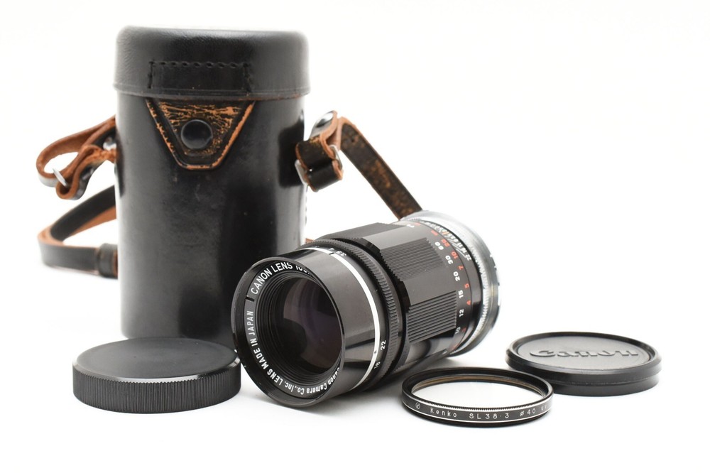 Canon 100mm F3.5 LTM L39 Leica Screw Mount Lens Japan