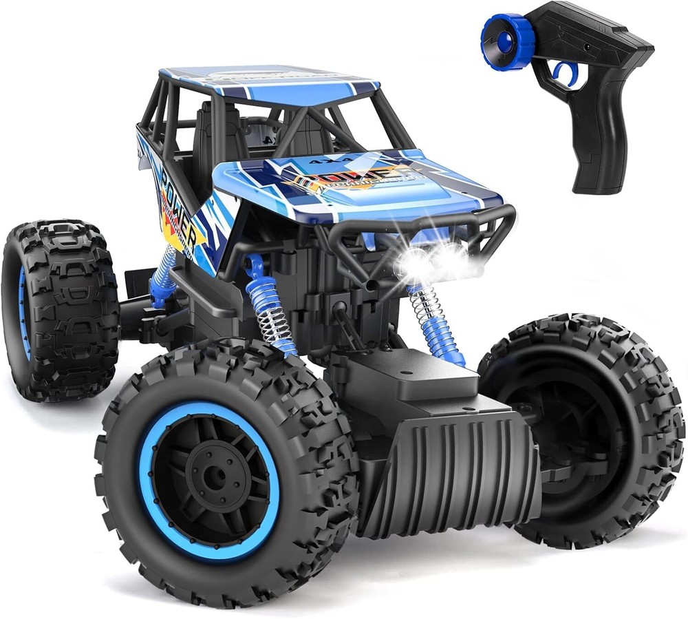 High-Performance 2.4GHz Remote-Controlled Monster Truck - Climb 45 Degrees