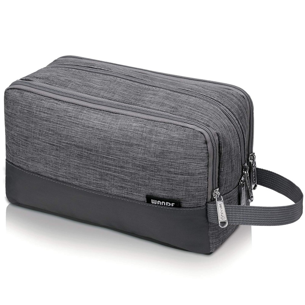 Men's Hanging Water-Resistant Toiletry Dopp Kit Shaving Bag Small Travel Organizer