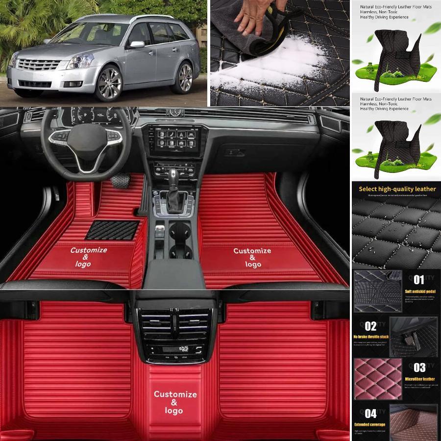 For Cadillac BLS 2007-2008 Car Floor Mats Custom Waterproof Auto Liners Carpets