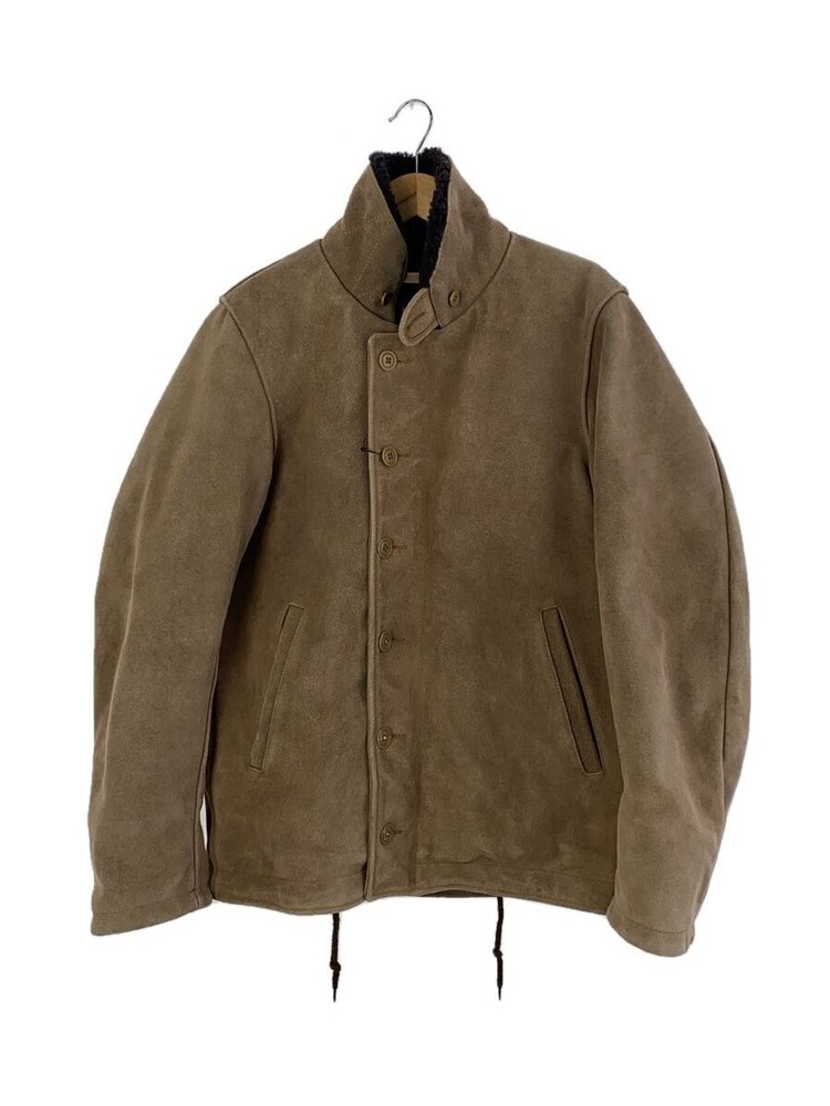 Houston Leather Blouson Jacket Size 38 Genuine Cowhide Cml 8174 1296