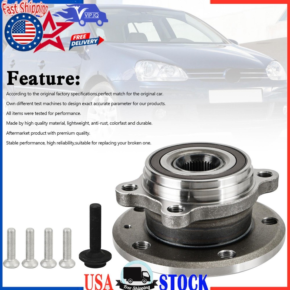 Front Wheel Bearing Hub 1T0498621 For VW Golf MK5 2003-2009
