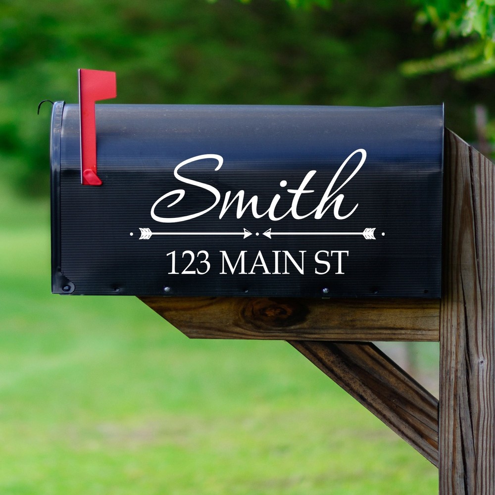 Custom Name Mailbox Decals - VWAQ TTC17 Design-image