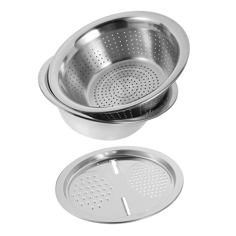 3 Pcs Potato Peelers Cheese Grater Hand Crank Hand-held Slicer