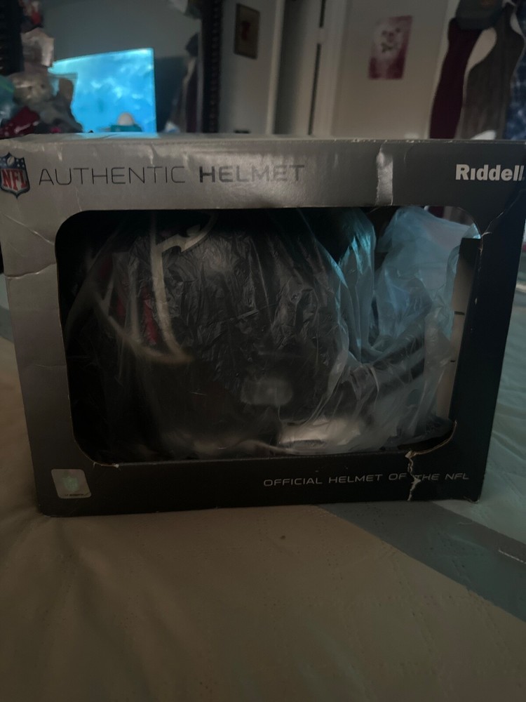 autograghed  falcons helmet Julio Jones and Roddy White
