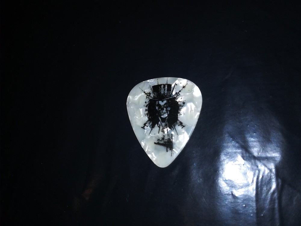 ALICE COOPER Top Hat 2009 Death Concert Tour Custom Stage RaRe GUITAR PICK #4