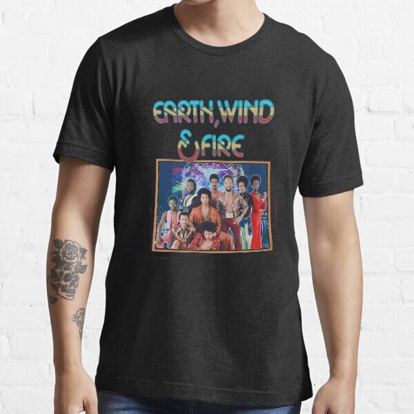 Earth Wind and Fire Band Photo Vintage Unisex T-shirt S - 5XL Multicolor