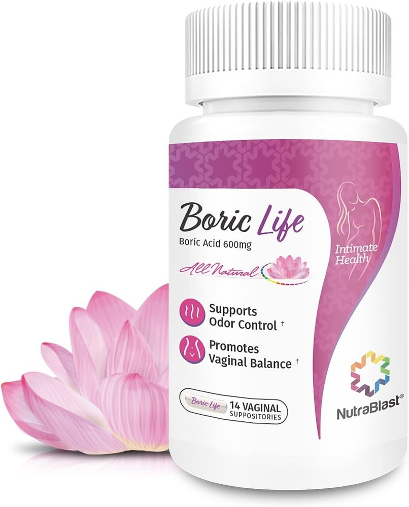 Boric Acid Vaginal Suppositories - Supporting Feminine Hygiene and Odor Reducing