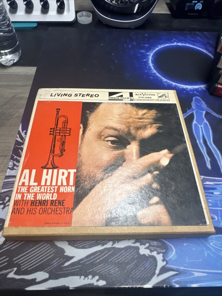AL HIRT THE GREATEST HORN IN THE WORLD REEL TO REEL TAPE 7 1/2 IPS