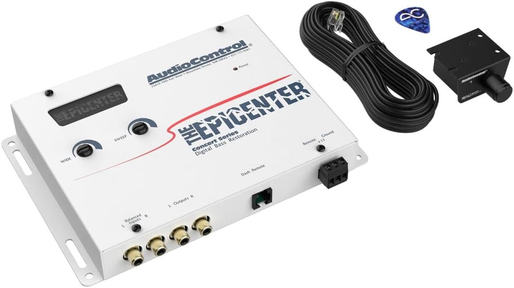 AudioControl The EPICENTER Bass Restoration Processor, Car Audio Bass Booster