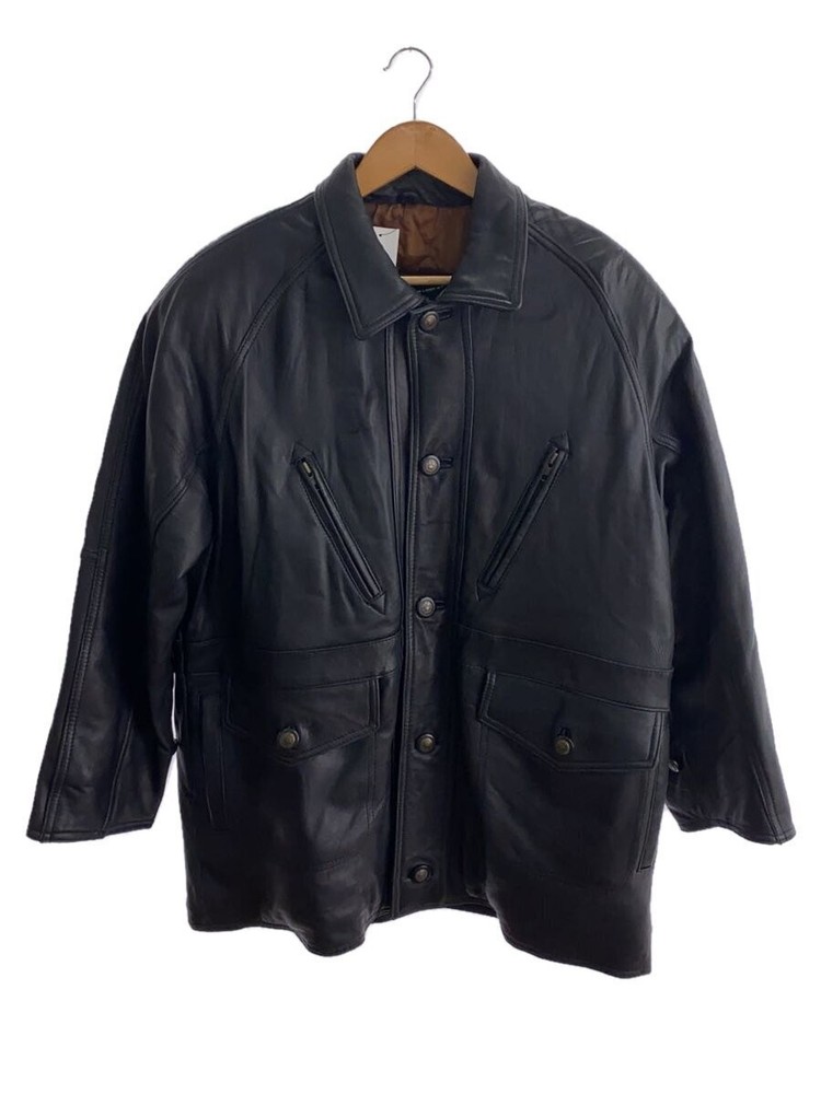 Cool Joe Sheepskin Leather Blouson Jacket Black Size M 06-892 1266  
