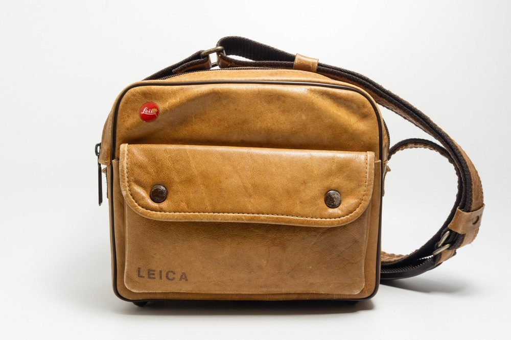 Leitz Leica Brown Small Combination Shoulder Camera Bag