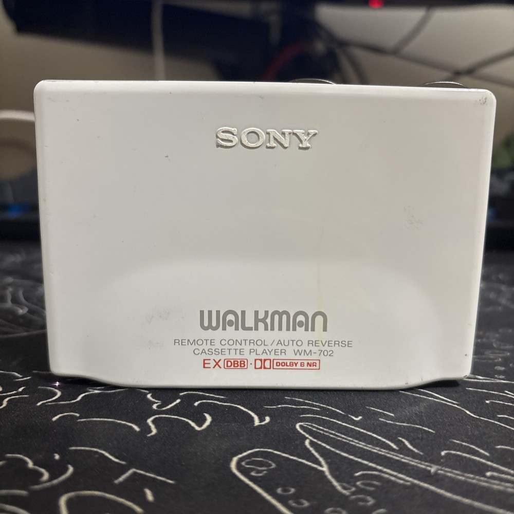 SONY WM-702 Vintage Walkman Portable Cassette Player Stereo As Is