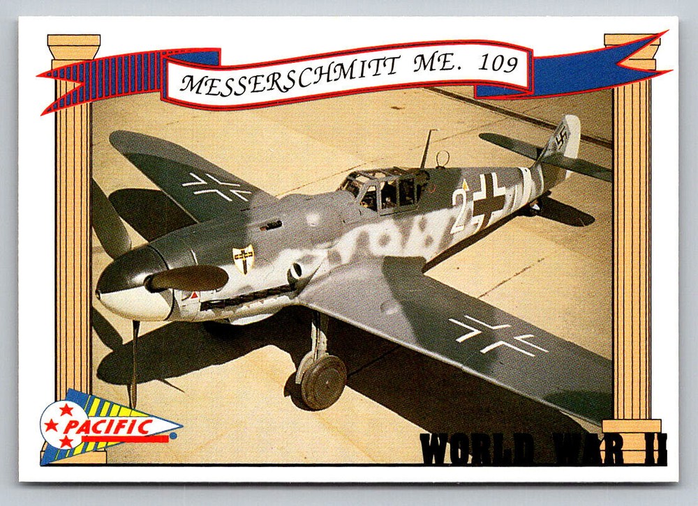 # 2 Messerschmitt ME. 109 1992 Pacific The Story of World War II