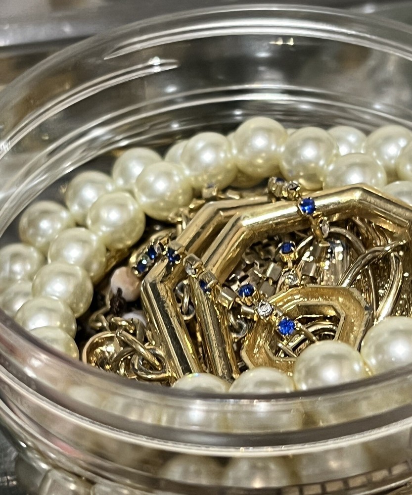 Mystery Jewelry Jar! All Wearable ! Vintage-now Signed &unsigned Jewelry For You