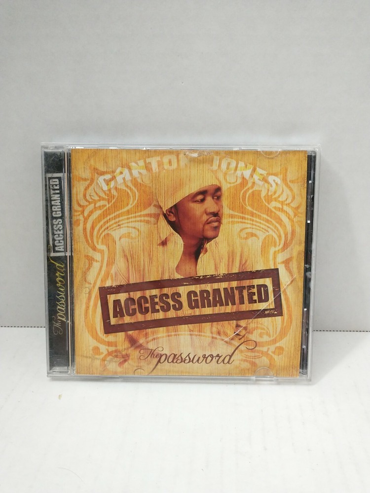 The Password: Access Granted by Canton Jones (CD, Feb-2008, Arrow Records)-image