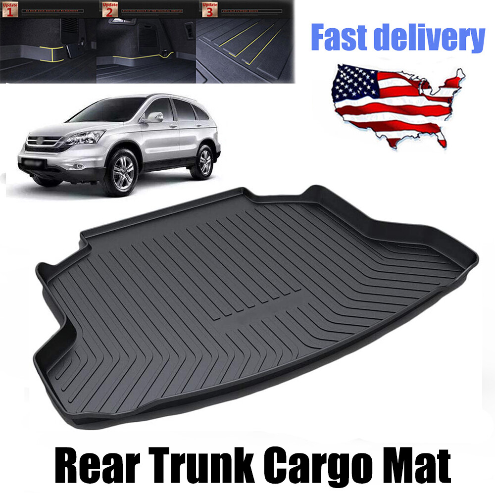 fit for Honda CR-V 2007-2016 Waterproof Rear Cargo Mats Floor Liner Carpet Tray