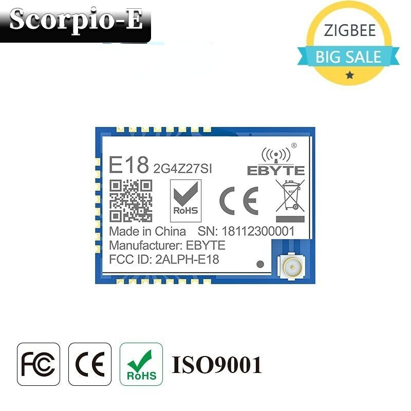 Zigbee CC2530 PA 27dBm 2.4GHz 500mW IoT Wireless Transmitter Module Smart Home-image