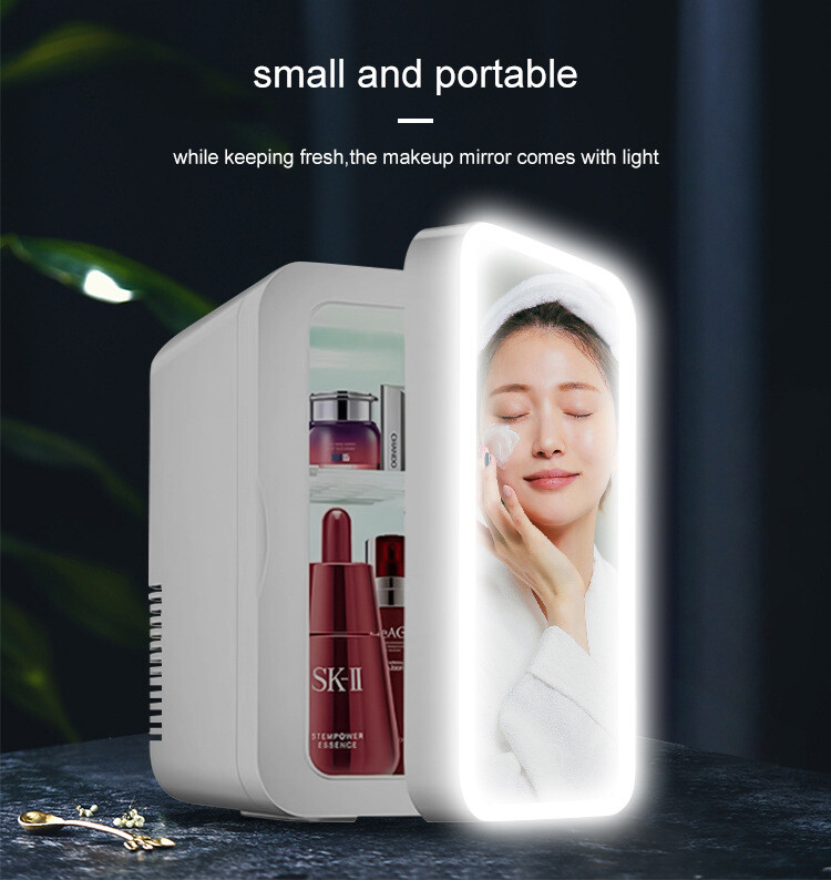 Cross-border Beauty Fridge 8-liter Skincare Portable-image