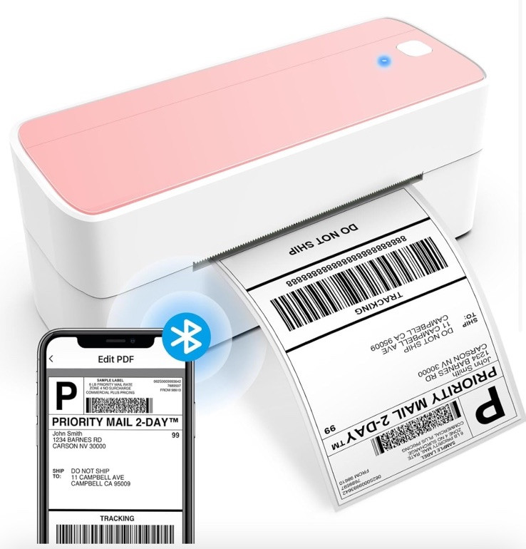 Bluetooth Thermal Label Printer PM-241-BT for Logistics Shipping