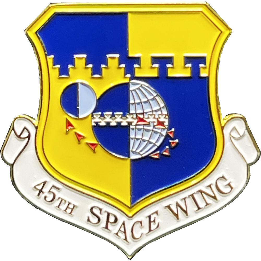 45th Space Wing Space Force Space Launch Delta 45 pin BL12-018 P-039A
