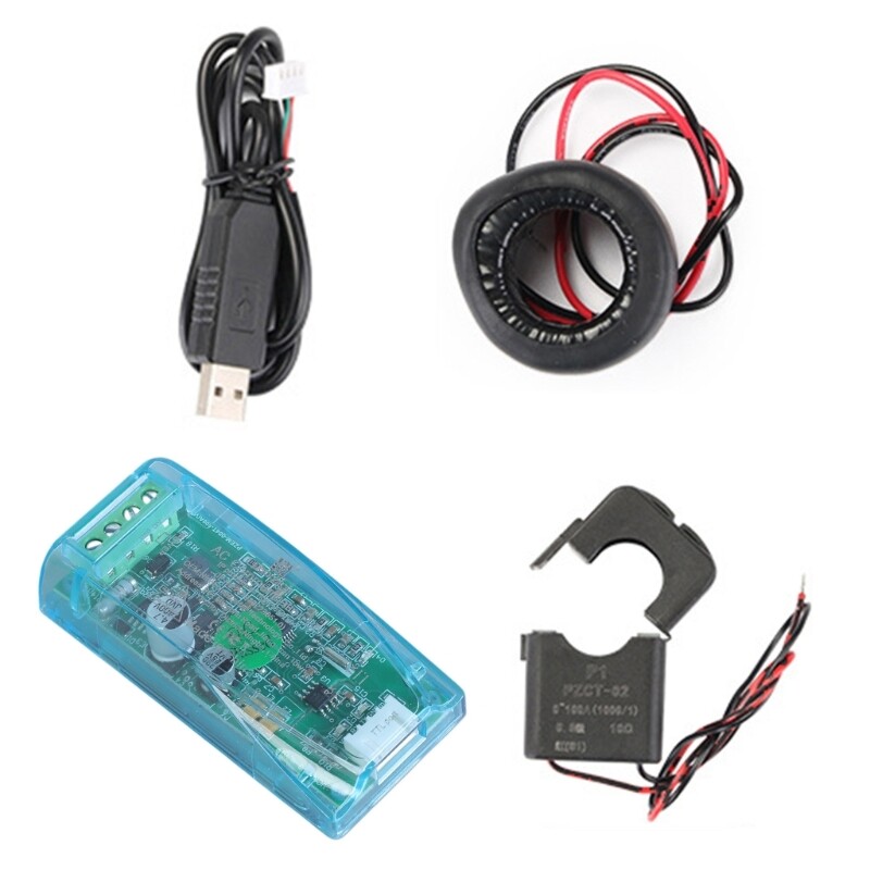 PZEM-004T Single-phase Watt-hour Meter Communication Module 80-260V Energy Meter