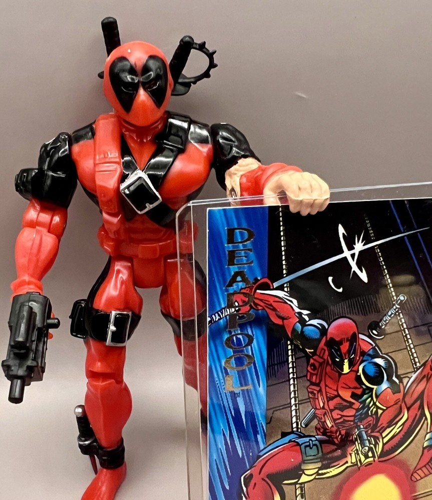 A1* X-Men X-Force Deadpool Action Figure Toy Biz 1995