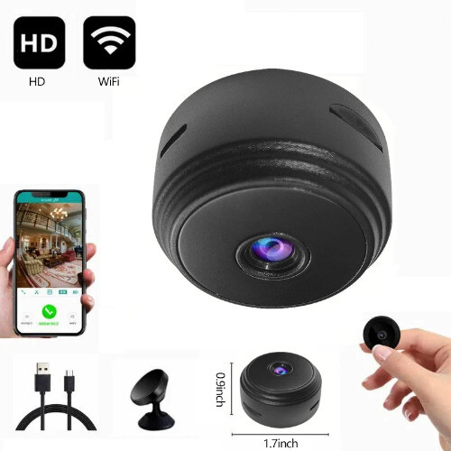 HD Wifi Smart Monitor Cameras Sensor Camcorder Web Video Wireless Home Security