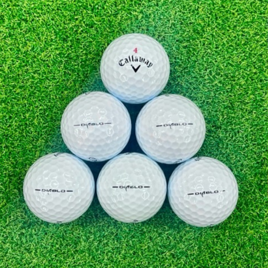 24 Callaway Diablo AAAAA Used Golf Balls with Free Shipping