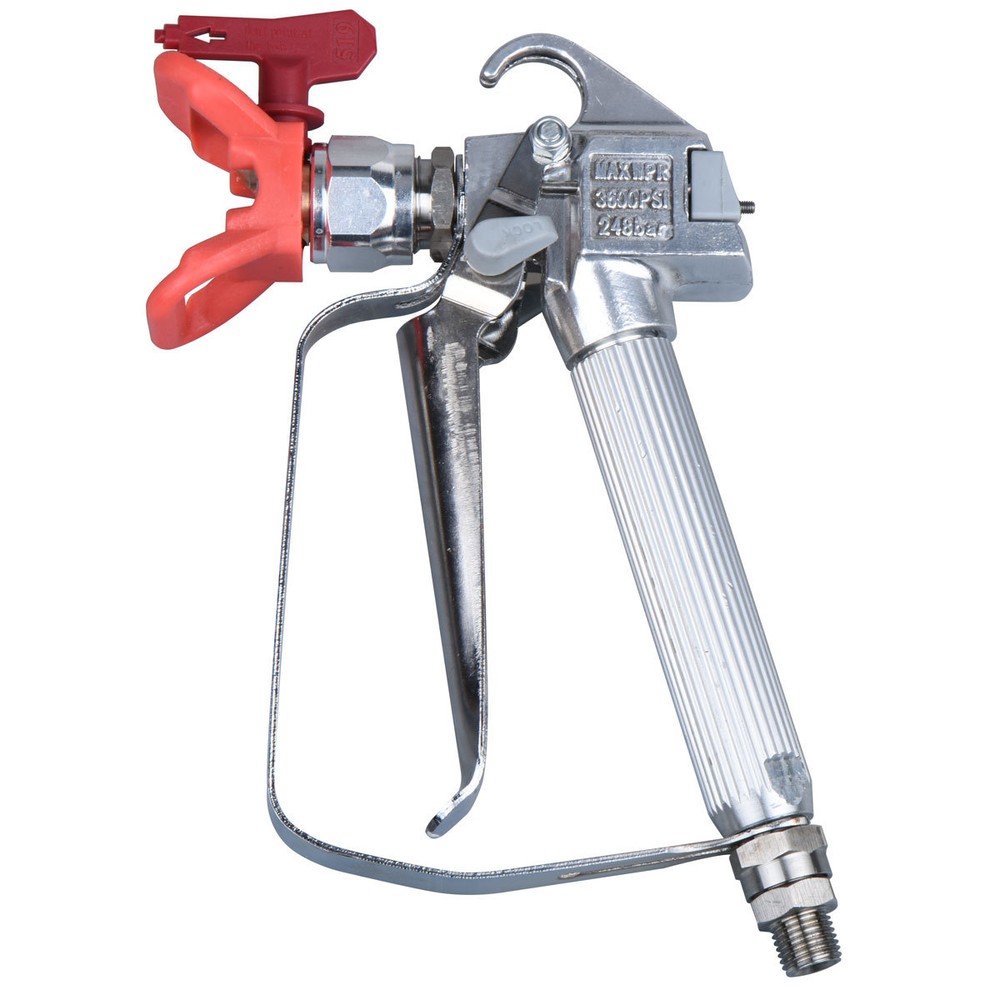High-Pressure Titan Airless Spray Gun with 519 Tip & Guard, 3600PSI