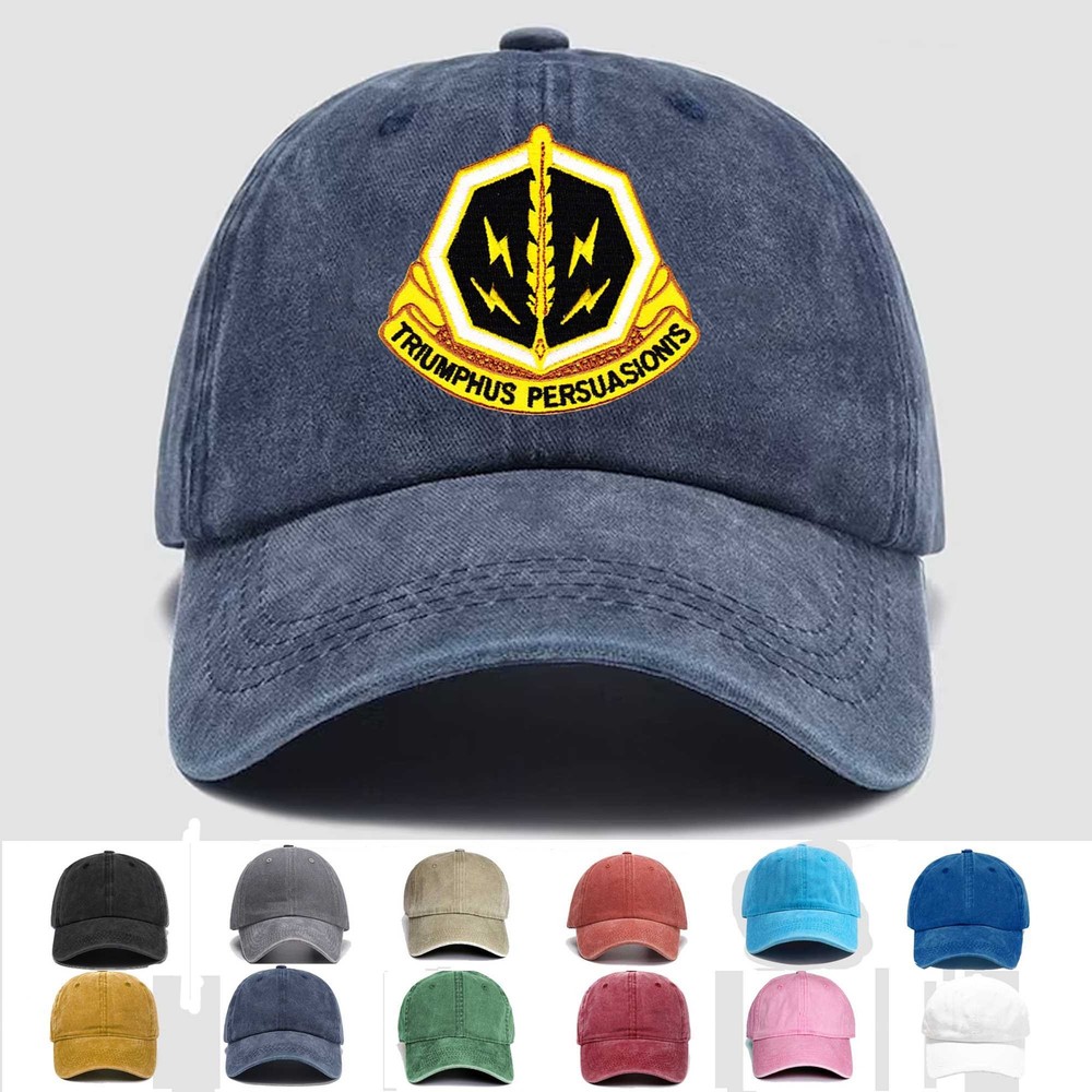 Custom Embroidered 8th PSYOP Battalion Veteran Hat - Military Gift