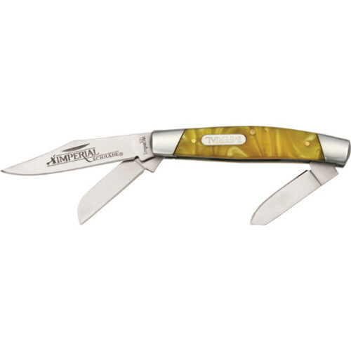 Imperial Schrade Medium Stockman Knife IMP15S 3 3/8