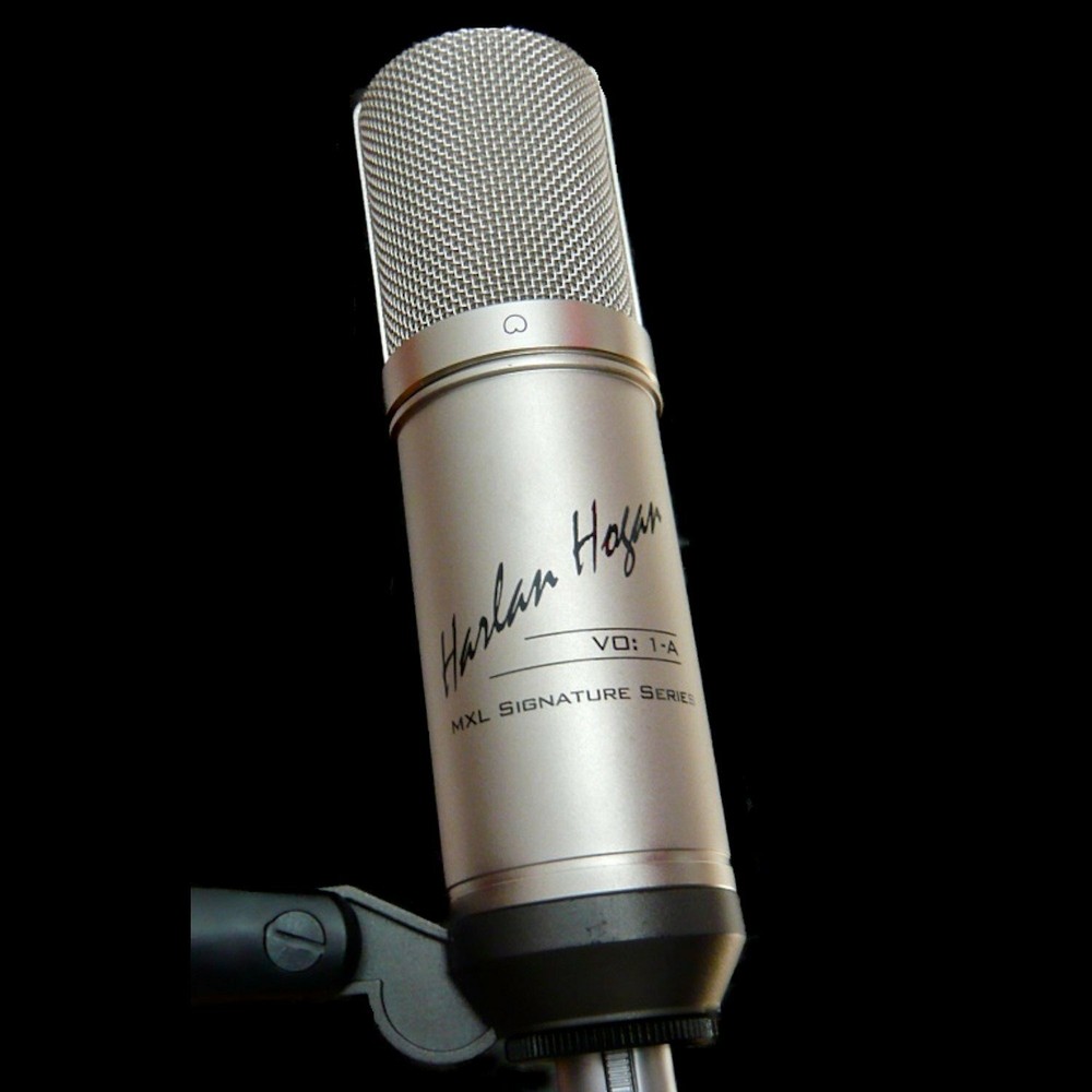 Harlan Hogan Signature VO-1A Professional Voice Over Microphone for Studio Recording-image