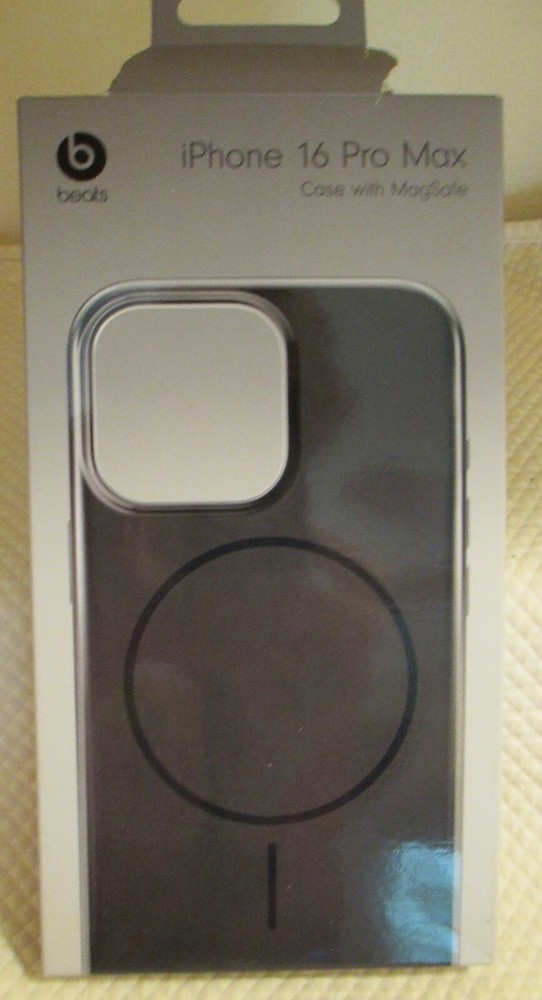 AUTHENTIC BEATS iPhone 16 Pro Max Case with MagSafe - Black - BRAND NEW!