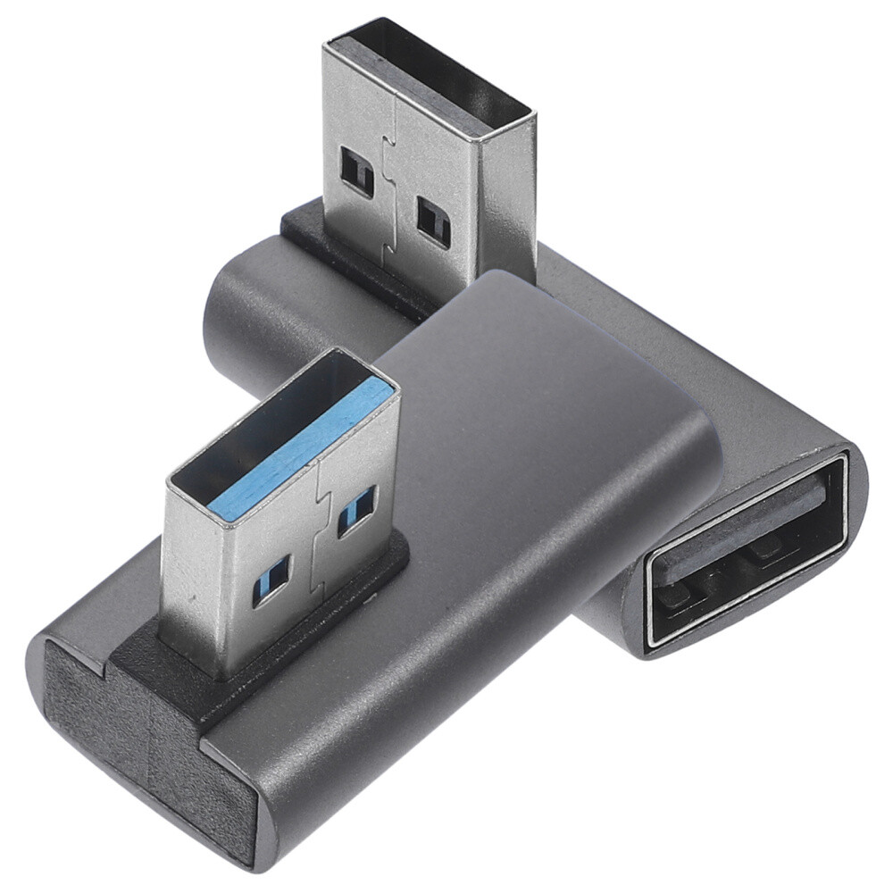 2-Pack USB Male to Female Adapter Connector for Devices