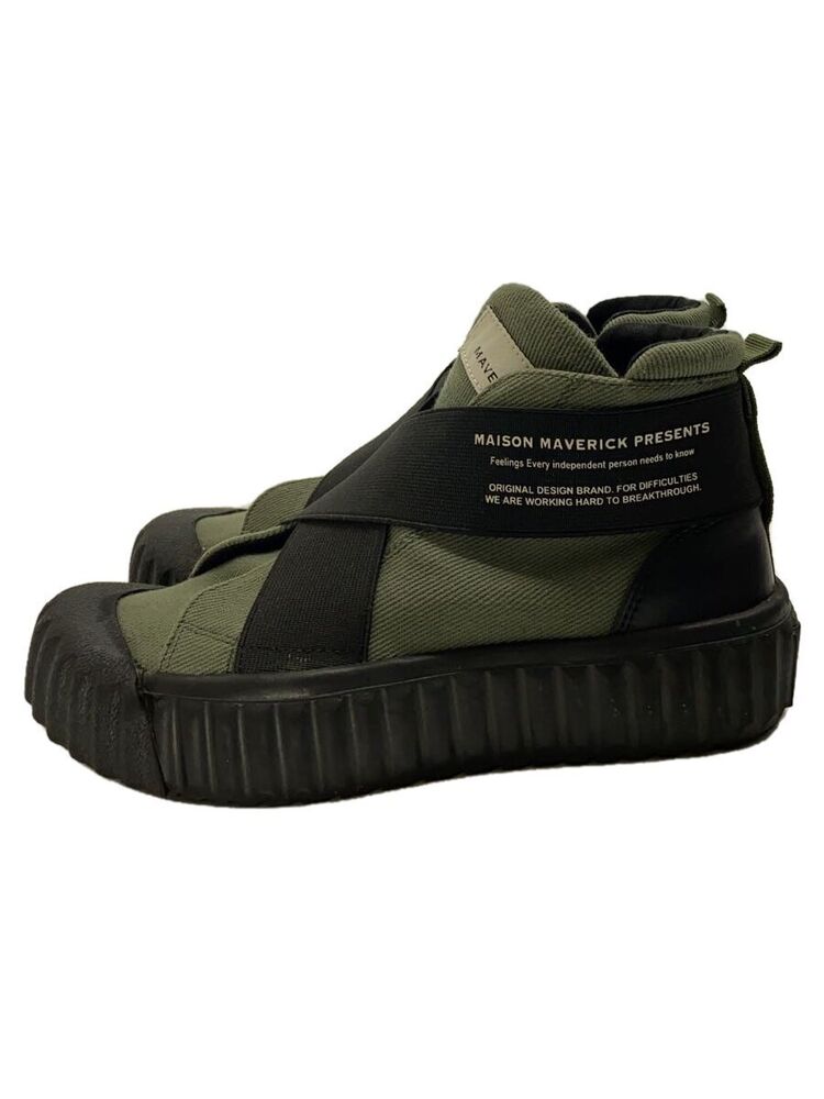 Maison Maverick s High Cut Sneaker Boots/Grn/High Slip-On/Hig